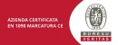 Logo che certifica l’azienda secondo lo standard EN 1090, garantito da Bureau Veritas, sinonimo di qualità e conformità nella produzione di componenti strutturali in acciaio e alluminio.